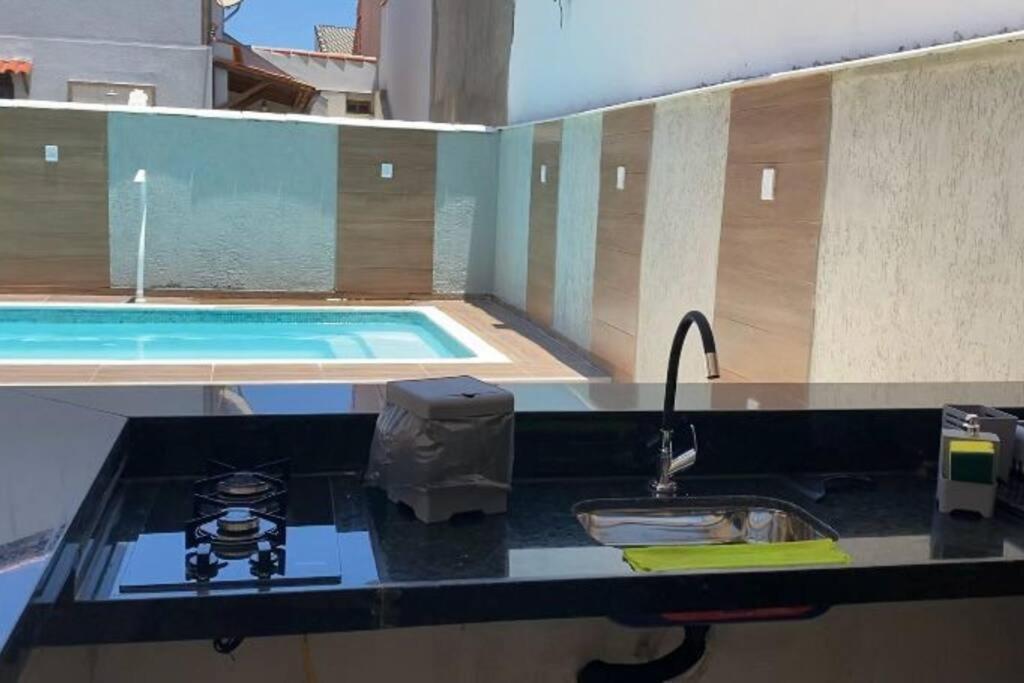 Casa Com Piscina, Grande E Espacosa No Condominio Dos Passaros 카보프리우 외부 사진